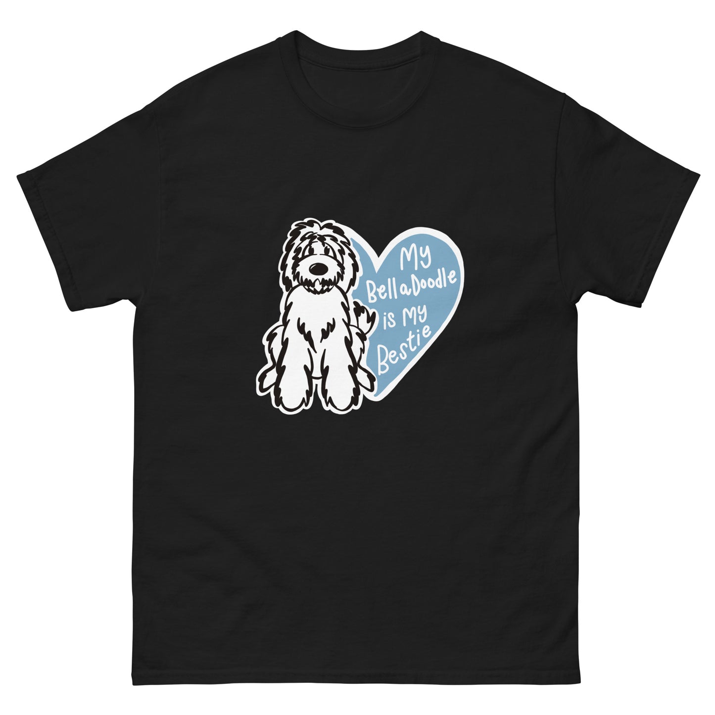 my belladoodle is my bestie- short sleeve tee