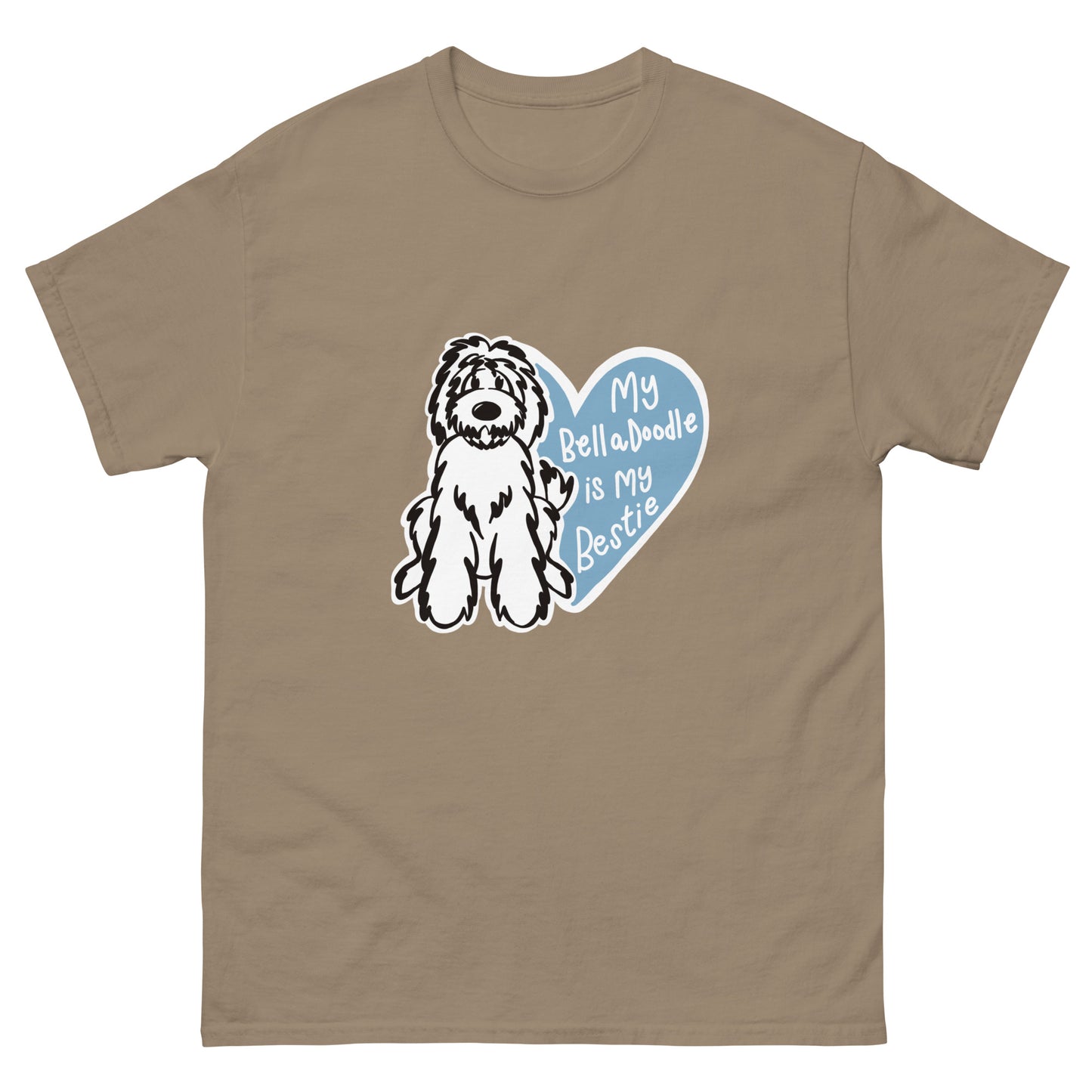 my belladoodle is my bestie- short sleeve tee