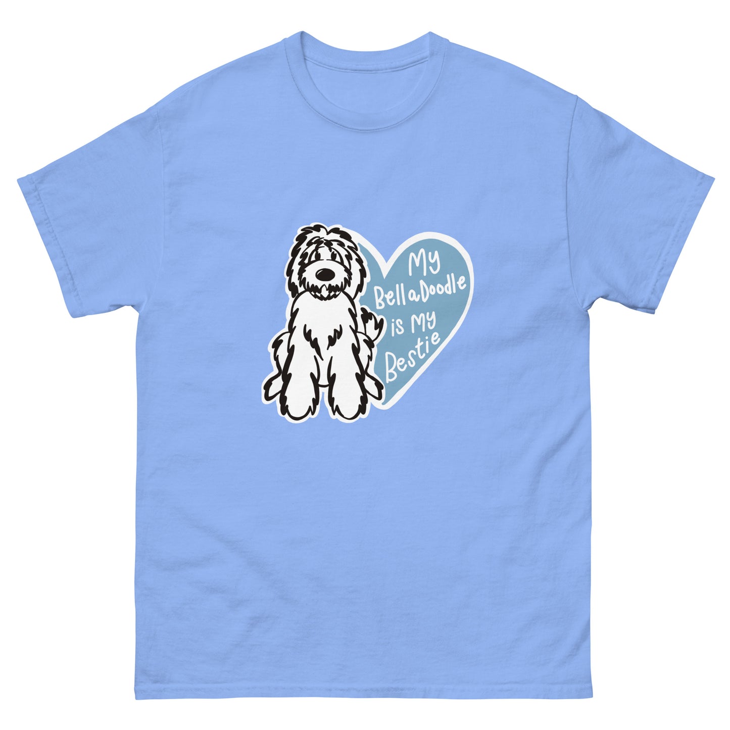 my belladoodle is my bestie- short sleeve tee