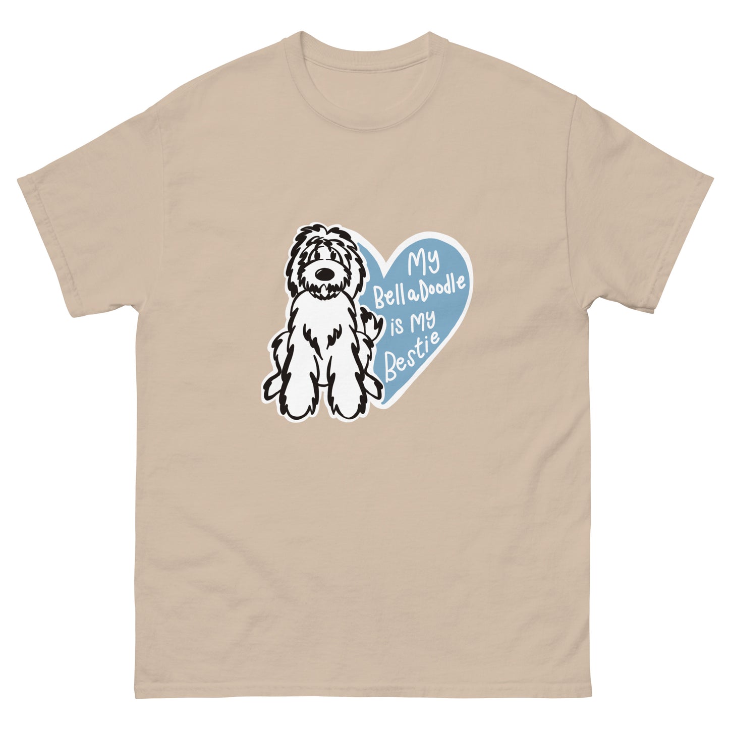 my belladoodle is my bestie- short sleeve tee
