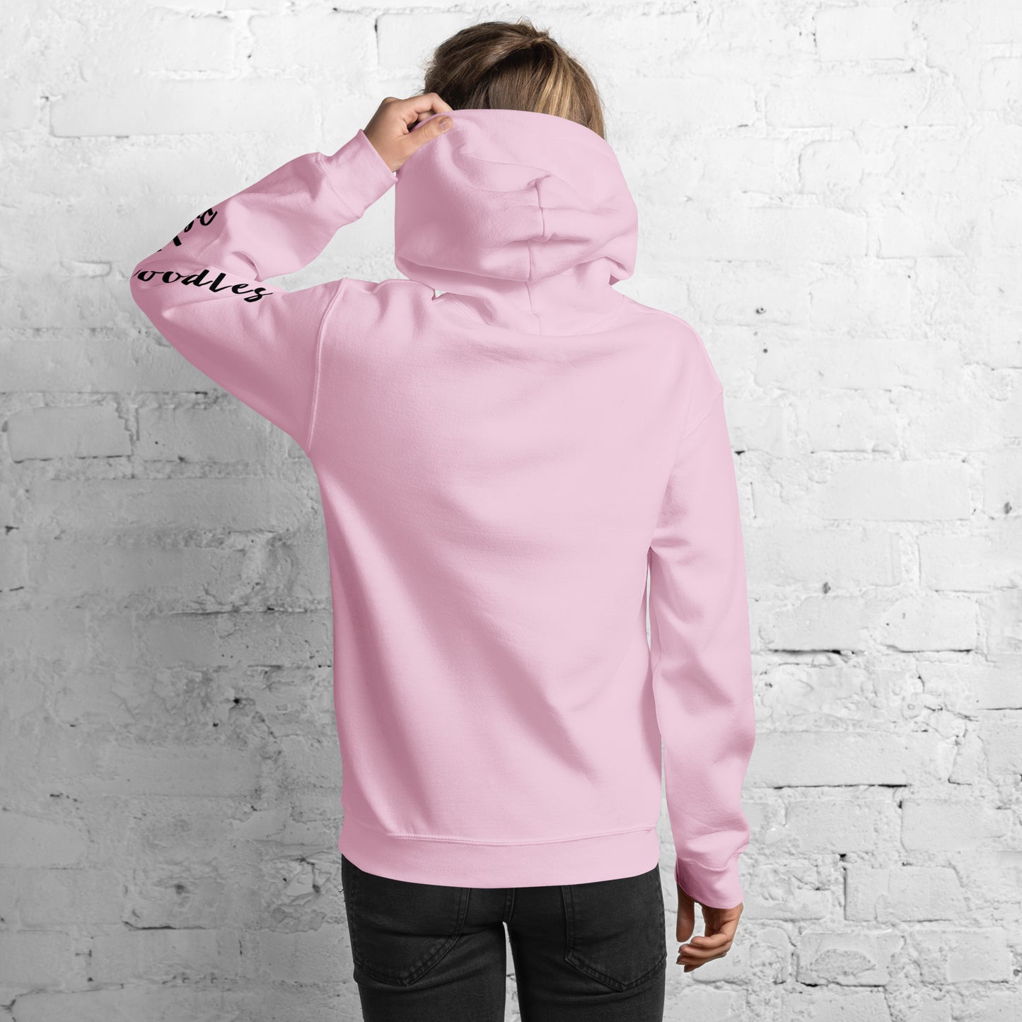 red belladoodle in sweater unisex hoodie