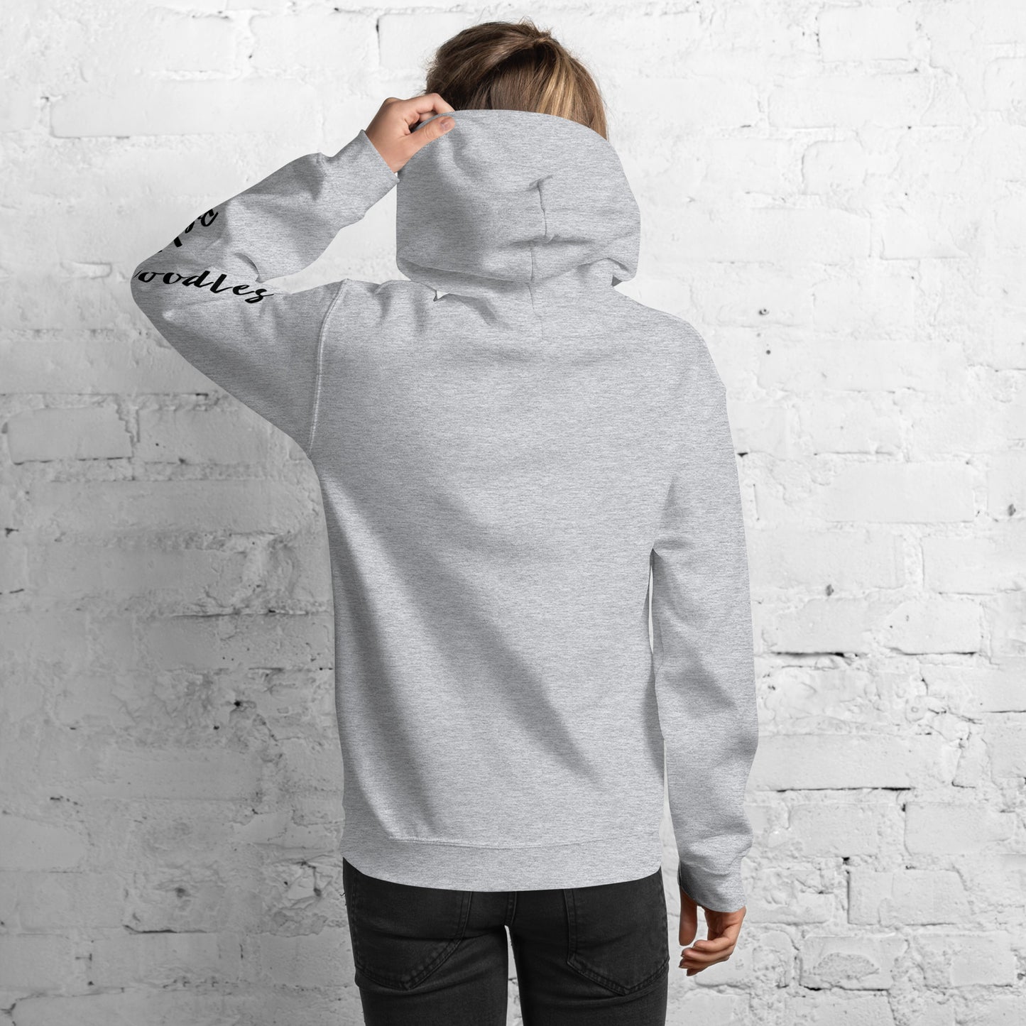 red belladoodle in sweater unisex hoodie