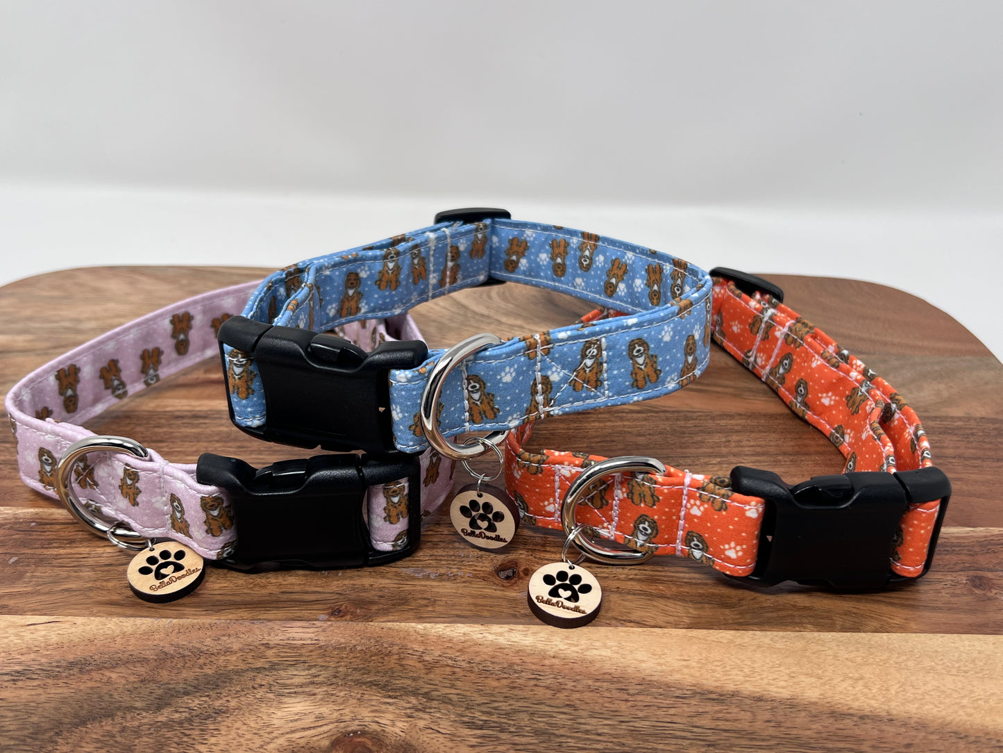 classic custom belladoodle collar- large