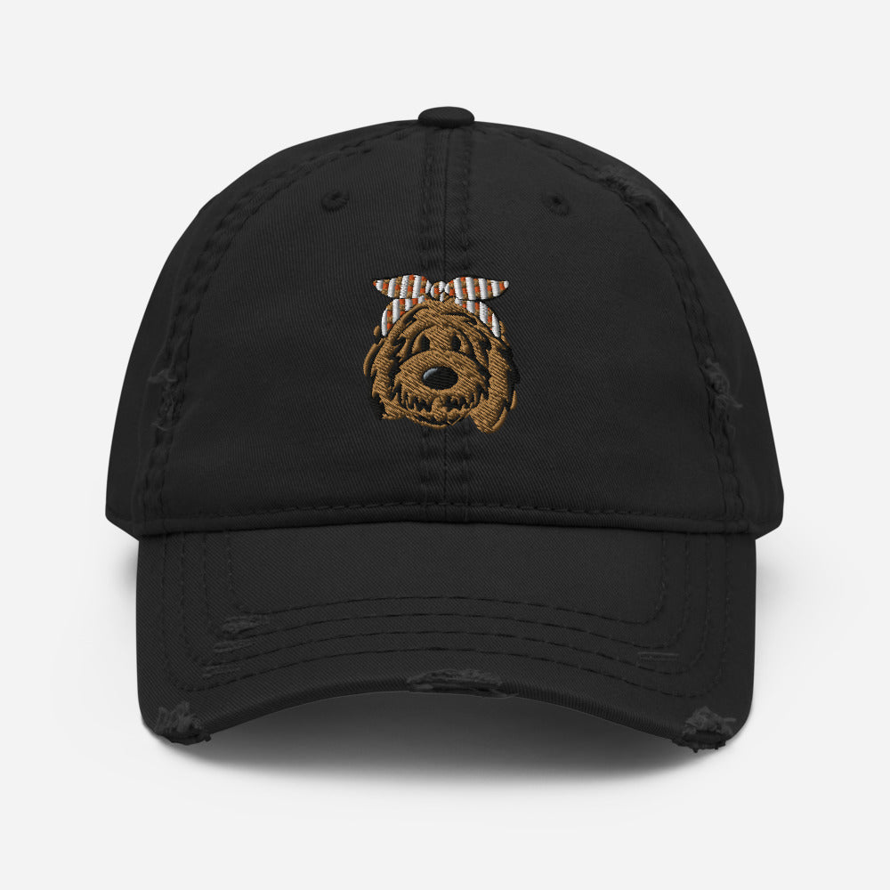 headband belladoodle distressed dad fall hat
