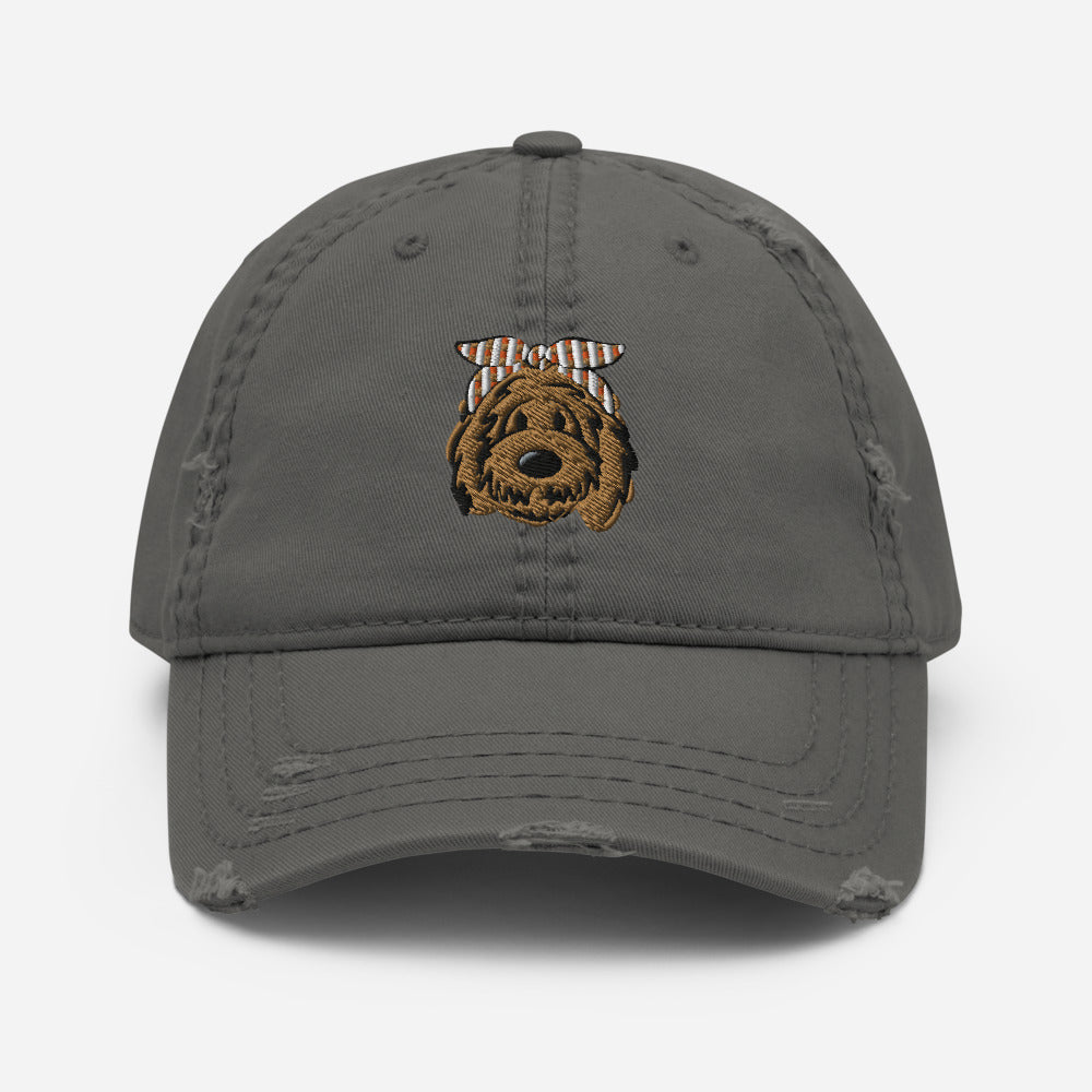 headband belladoodle distressed dad fall hat