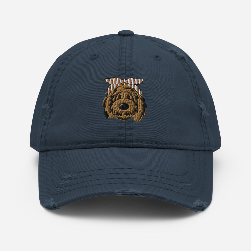 headband belladoodle distressed dad fall hat