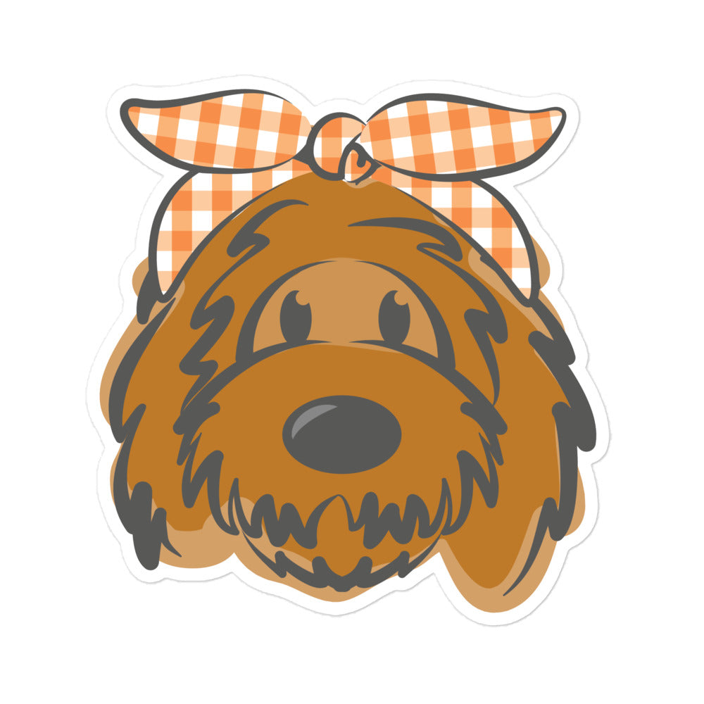 fall plaid headband solid belladoodle bubble-free fall stickers