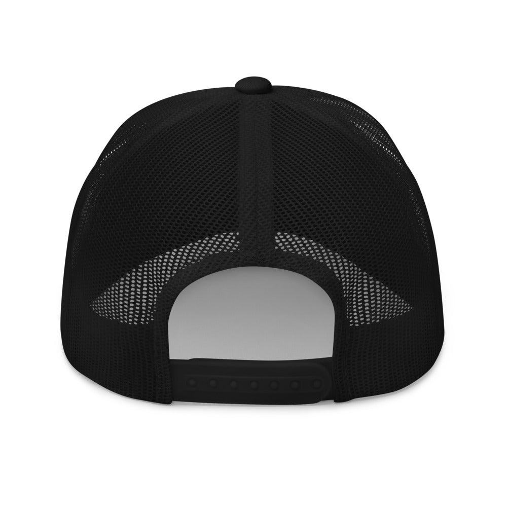 patriotic tuxedo doodle with headband trucker cap