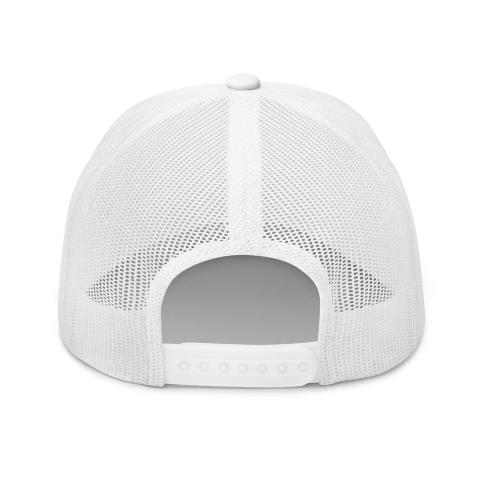 patriotic tuxedo doodle with headband trucker cap