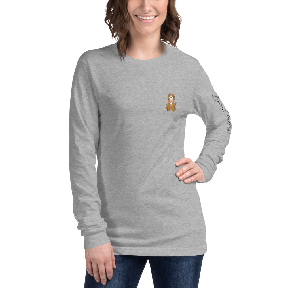 plaid headband belladoodle unisex long sleeve fall tee plaid tuxedo