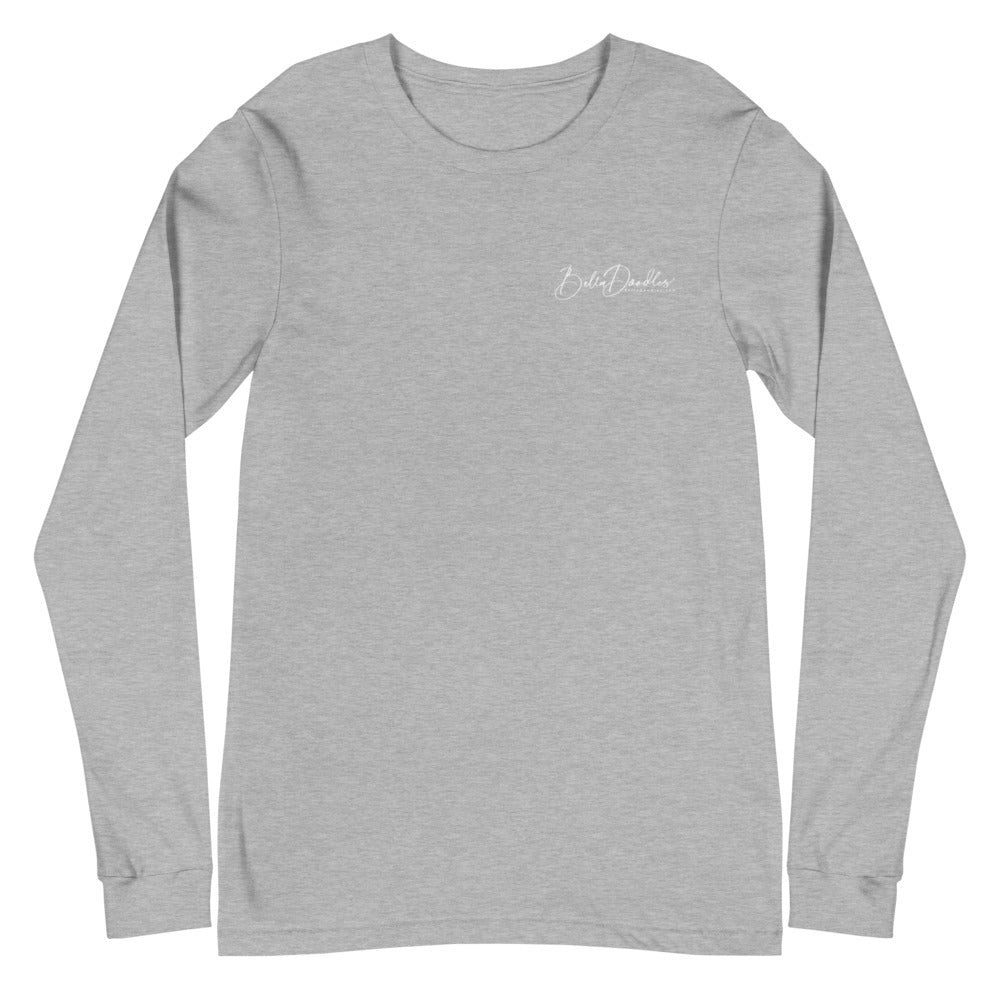 fall plaid tuxedo unisex long sleeve fall tee