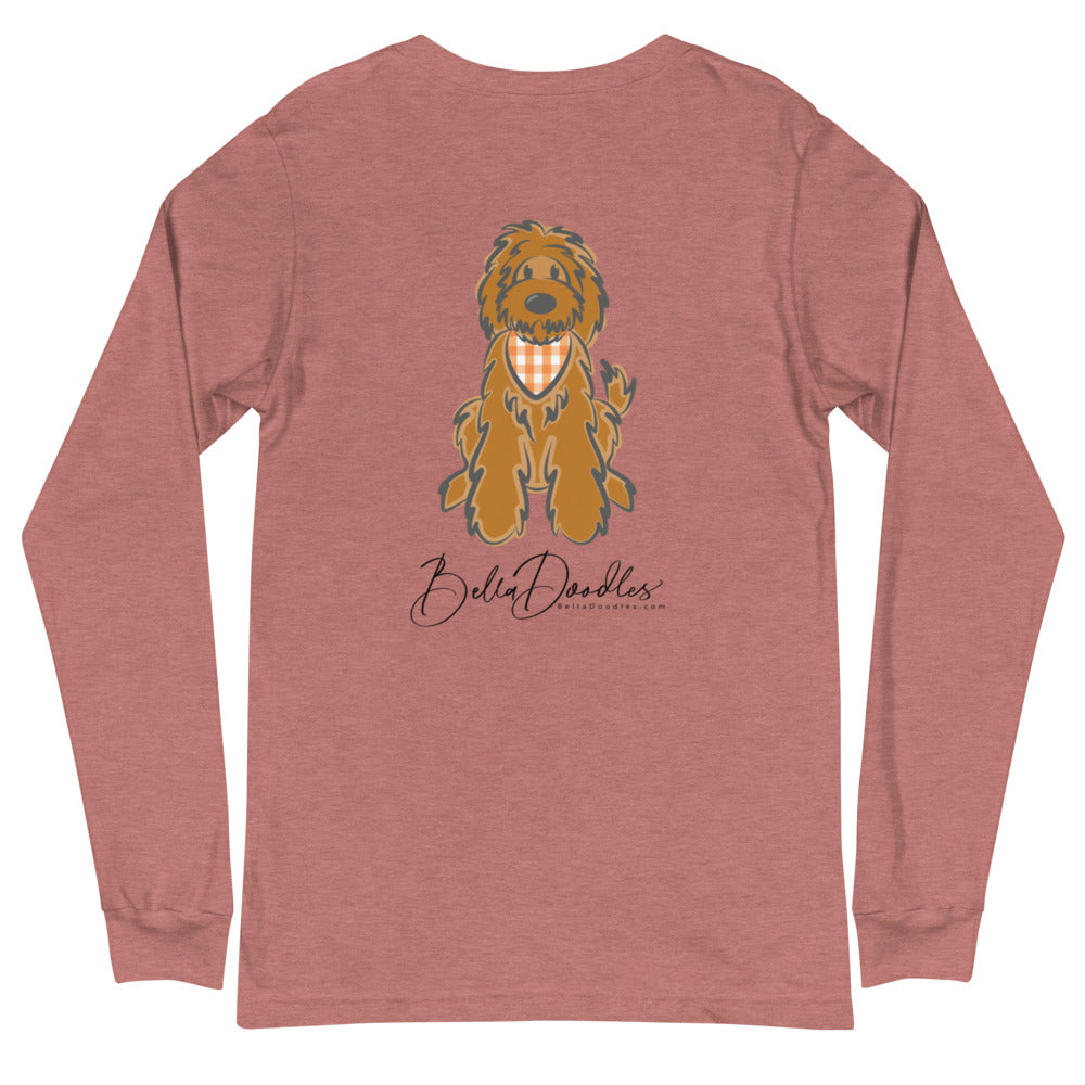 unisex solid belladoodle fall tee