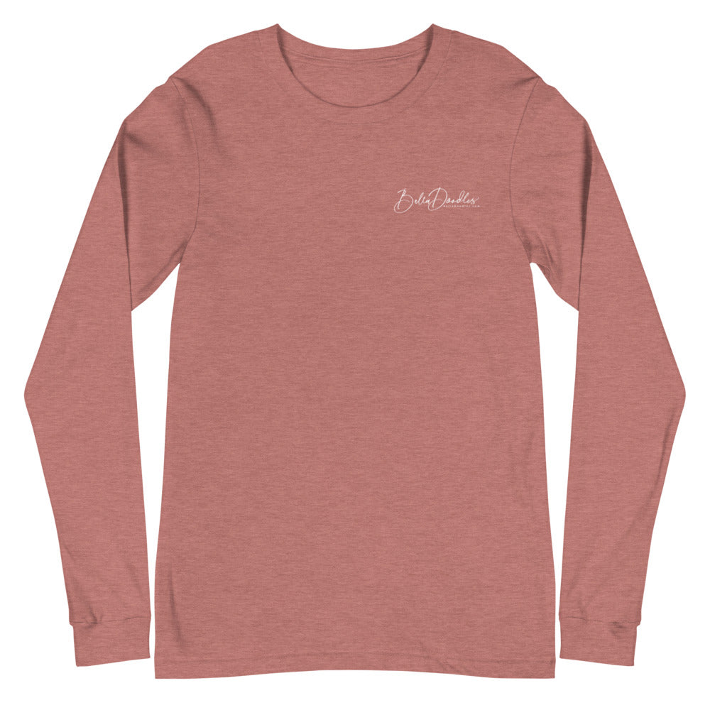 fall plaid tuxedo unisex long sleeve fall tee