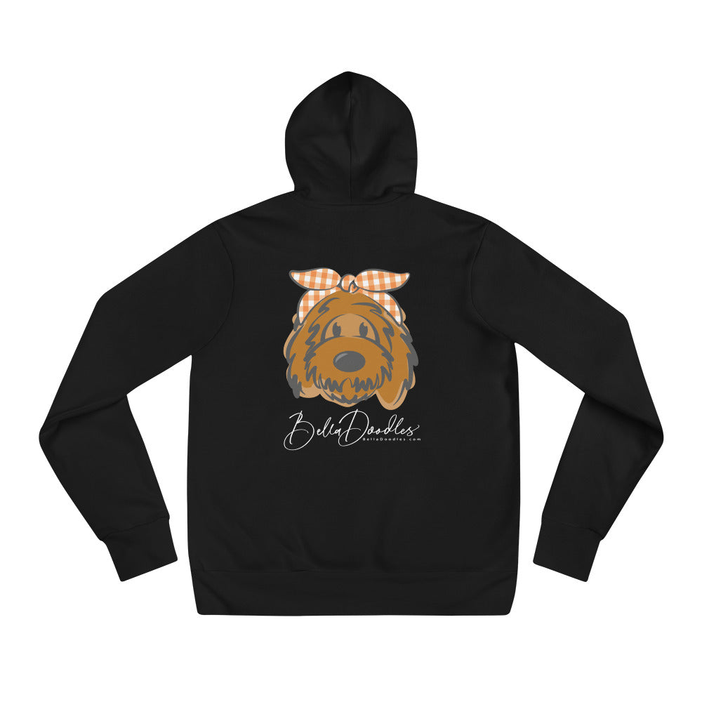fall plaid headband belladoodle unisex fall hoodie