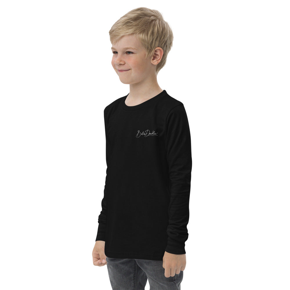 plaid bandana belladoodle fall youth long sleeve fall tee