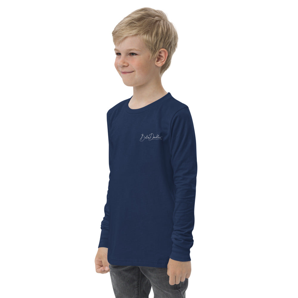 plaid bandana belladoodle fall youth long sleeve fall tee