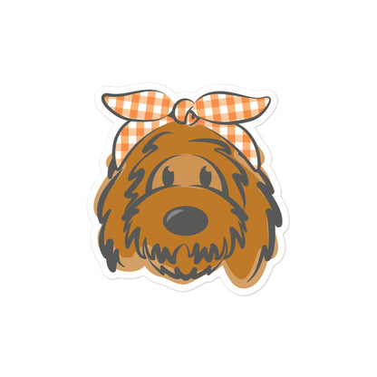Fall Plaid Headband Solid Belladoodle Bubble-free fall stickers