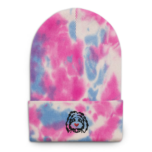Heart Nose Belladoodle Tie-dye classic beanie
