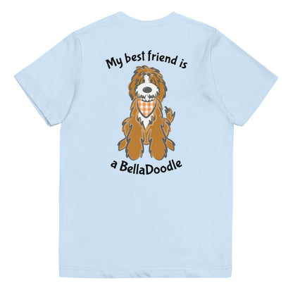 My Best Friend is A BellaDoodle Fall Youth jersey t-shirt